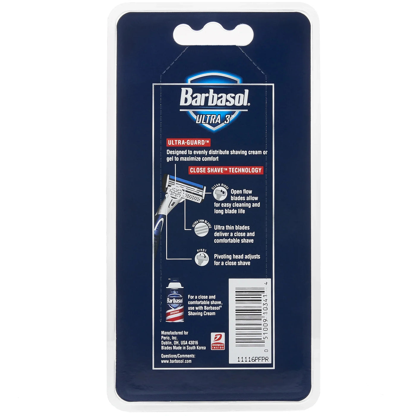 Barbasol Ultra 3 Premium